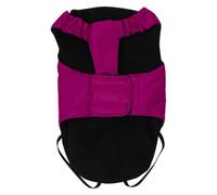 JACK AND VANILLA, Manteau imperméable pour Chien, Coupe Vent, Facile à Entretenir, Ajustement Parfait pour Taille M-L, Longueur 45 cm, Couleur Fuchsia, Modèle Expedition