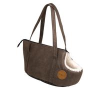 JACK AND VANILLA - Sac de Transport pour Chien et Chat - 40 x 23 cm - Bark | Crochet de sécurité anti-fuite · Bandoulière réglable mains libres · Panneaux mesh respirants · Résistant et lavable