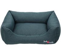 JACK AND VANILLA, Sofa imperméable pour Animaux, Confort Optimal, Design Moderne, Facile à Entretenir, Dimensions 82x120x23 cm, Couleur pétrolée, pour Toutes Races