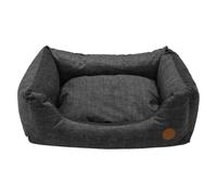 JACK AND VANILLA, Sofa pour Animaux Confort Optimal, Design élégant et Durable, Facile à Nettoyer, idéal pour Petites et Moyennes Races, 60x80 cm, Couleur Gris