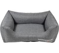 JACK AND VANILLA - Sofa pour Chien Waterproof - Panier Imperméable, Durable et Tout Confort pour Petits à Grands Chiens - Facile à Laver - Couleur Gris Clair, M, 80 x 60 x 25 cm