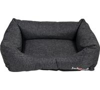 JACK AND VANILLA - Sofa pour Chien Waterproof - Panier Imperméable, Durable et Tout Confort pour Petits à Grands Chiens - Facile à Laver - Couleur Noir M, 80 x 60 x 25 cm
