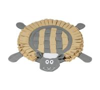 JACK AND VANILLA, Tapis de Reniflage Innovant pour Chien, Stimule l'Odorat, Tissu Doux et Durable, Lavable en Machine, 64x72 cm, Couleur Mouton, Modèle Seek'N
