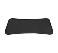 JACK AND VANILLA, Tapis en Caoutchouc Antidérapant Noir, Design Élégant et Pratique, Convient à Toutes Les Races de Chiens, Dimensions 46x28 cm, Facile à Nettoyer, Sécurisé, Modèle Bon Appetit