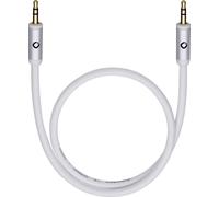 Oehlbach Câble audio i-Connect contacts plaqués or 2x fiche jack 3,5 mm