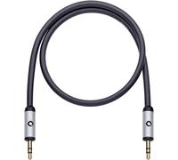 Oehlbach Câble audio 60017 Jack 3,5 mm mâle–mâle 5,00 m noir contacts dorés
