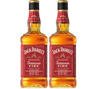 Jack Daniel´s - Cinnamon Spice - Liqueur - Tennessee Fire - Whiskey - 70cl - 35% vol (Lot de 2)