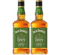 Jack Daniel's Bourbon Apple Liqueur Spiritueux à Base de Whisky,35% vol 70 cl - Liqueur de Whisky à la Pomme- Boisson Douce et Rafraîchissante- À Déguster glacé ou en Cocktail