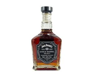 Jack Daniel's Bourbon Single Barrel Select Tennessee Whiskey 45% vol 70 cl - Une Boisson qui Allie des Notes de Caramel et d'Épices Avec des Notes de Fruits - Fût Unique & Carafe Numérotée