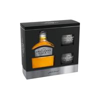 Jack Daniel's Gentleman Jack Tennessee Whiskey 40% With 2 Glasses 0.7 L