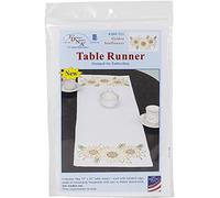 Jack Dempsey Chemin de Table estampé 38,1 x 106,7 cm Tournesols dorés