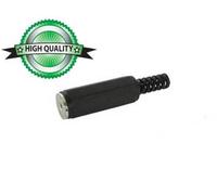 Jack femelle 2.5mm mono plastique noir