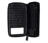 Jack Georges Voyager 7724 Grand portefeuille de voyage zippé, noir, One Size, Voyager