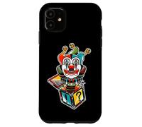 Jack in The Box Clown Jester Spooky Creepy Coque pour iPhone 11