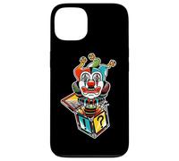 Jack in The Box Clown Jester Spooky Creepy Coque pour iPhone 13