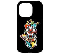 Jack in The Box Clown Jester Spooky Creepy Coque pour iPhone 15 Pro
