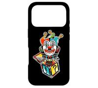 Jack in The Box Clown Jester Spooky Creepy Coque pour iPhone 17 Pro