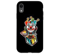 Jack in The Box Clown Jester Spooky Creepy Coque pour iPhone XR