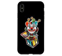 Jack in The Box Clown Jester Spooky Creepy Coque pour iPhone XS Max