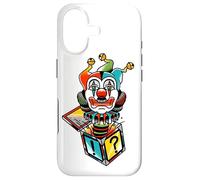 Jack in The Box Clown x Jester Spooky Coque pour iPhone 17