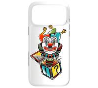Jack in The Box Clown x Jester Spooky Coque pour iPhone 17 Pro Max