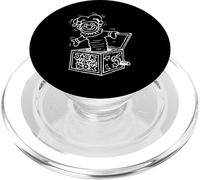 Jack in The Box Toy Uniforme d'employé de garderie PopSockets PopGrip pour MagSafe