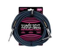 Jack/jack Coudé 7,62M Noir Et Bleu Câbles jack / instrument