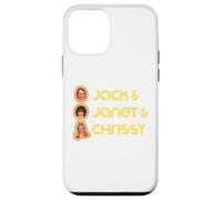Jack & Janet & Chrissy Three's Company Roommate Faces Retro Coque pour iPhone 12 Mini