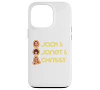 Jack & Janet & Chrissy Three's Company Roommate Faces Retro Coque pour iPhone 13 Pro
