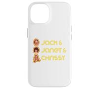 Jack & Janet & Chrissy Three's Company Roommate Faces Retro Coque pour iPhone 14