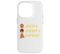 Jack & Janet & Chrissy Three's Company Roommate Faces Retro Coque pour iPhone 14 Pro