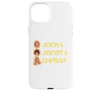 Jack & Janet & Chrissy Three's Company Roommate Faces Retro Coque pour iPhone 15 Plus