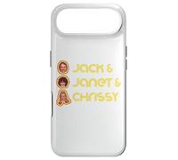 Jack & Janet & Chrissy Three's Company Roommate Faces Retro Coque pour iPhone Air