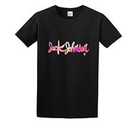 Jack Johnson Men's T-Shirt Unisex Black Cotton Hip Hop Print Tee Shirts S