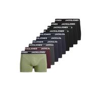 JACK & JONES 10 Pack Jactimothy Solid Trunks Lot de 10, Sea Spray, Hommes