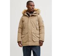 JACK & JONES Parka d’hiver 'CAMP' beige foncé, Taille XL