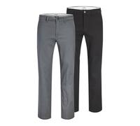 JACK & JONES 2pk Jpstollie Dylan Chino MP 2 pièces, Noir, 32W / 32L (Lot de 2) Hommes