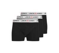 JACK & JONES 3 Pack Jaccorp Old Logo Trunks Lot de 3 Boxers, Noir, x Hommes