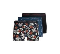 Boxers hommes Jack & Jones JACMURPHY SKULL TRUNKS X3 Multicolore EU L