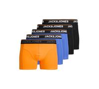 Boxers hommes Jack & Jones JACTHEODORE SOLID TRUNKS X5 Multicolore EU L