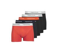 JACK & JONES Boxers marine / orange fluo / noir / blanc, Taille S