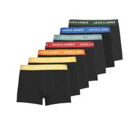 Jack & Jones Boxers Homme Vito Solid – Lot de 7, Noir Multi, Taille S