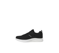 JACK & JONES Baskets basses 'Croxley' noir / blanc, Taille 46