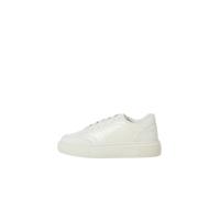 JACK & JONES Homme Sneaker Jfwaspire Court PU Noos Baskets, Blanc, 45 EU