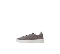 JACK & JONES Baskets en Cuir pour Homme Jfwstockholm Ln, Cendre, 41 EU