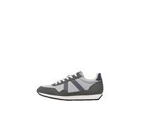 JACK & JONES Baskets Jfwhawker en Maille pour Homme, Frost Gray Detail Vapor Blue, 40 EU