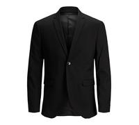 Jack & Jones Blazer pour Homme Jprfranco Super Slim Fit Blazer à Simple Boutonnage, Noir, 46