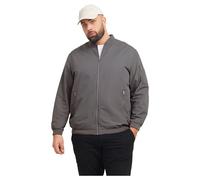 Jack & Jones – Blouson bomber Erush – Grande taille – Gris 6XL Homme