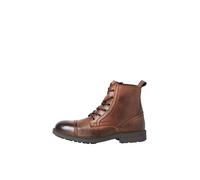 JACK & JONES Bottines à lacets 'Howard' cognac, Taille 44