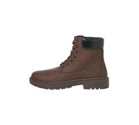 JACK & JONES Bottines à lacets 'JFWAINSWORTH' marron / noir, Taille 46